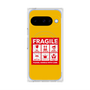 Premium Square Case with Pixelsnap［ FRAGILE Sticker - Yellow ］