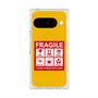 Premium Square Case with Pixelsnap［ FRAGILE Sticker - Yellow ］