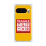 Premium Square Case with Pixelsnap［ FRAGILE Sticker - Yellow ］