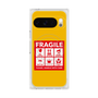 Premium Square Case with Pixelsnap［ FRAGILE Sticker - Yellow ］