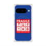 Premium Square Case with Pixelsnap［ FRAGILE Sticker - Blue ］