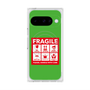 Premium Square Case with Pixelsnap［ FRAGILE Sticker - Green ］