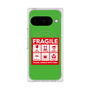 Premium Square Case with Pixelsnap［ FRAGILE Sticker - Green ］