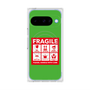 Premium Square Case with Pixelsnap［ FRAGILE Sticker - Green ］