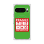 Premium Square Case with Pixelsnap［ FRAGILE Sticker - Green ］
