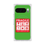 Premium Square Case with Pixelsnap［ FRAGILE Sticker - Green ］