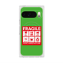 Premium Square Case with Pixelsnap［ FRAGILE Sticker - Green ］
