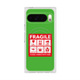 Premium Square Case with Pixelsnap［ FRAGILE Sticker - Green ］