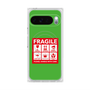 Premium Square Case with Pixelsnap［ FRAGILE Sticker - Green ］