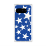 Premium Square Case with Pixelsnap［ Stars - Blue ］
