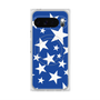 Premium Square Case with Pixelsnap［ Stars - Blue ］