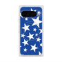 Premium Square Case with Pixelsnap［ Stars - Blue ］