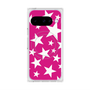Premium Square Case with Pixelsnap［ Stars - Pink ］