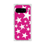 Premium Square Case with Pixelsnap［ Stars - Pink ］