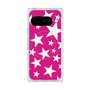 Premium Square Case with Pixelsnap［ Stars - Pink ］