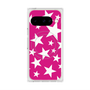 Premium Square Case with Pixelsnap［ Stars - Pink ］