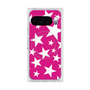 Premium Square Case with Pixelsnap［ Stars - Pink ］