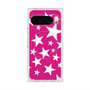 Premium Square Case with Pixelsnap［ Stars - Pink ］