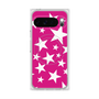 Premium Square Case with Pixelsnap［ Stars - Pink ］
