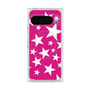 Premium Square Case with Pixelsnap［ Stars - Pink ］