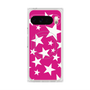 Premium Square Case with Pixelsnap［ Stars - Pink ］