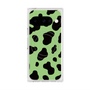 Premium Square Case with Pixelsnap［ Cow - Green ］