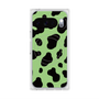 Premium Square Case with Pixelsnap［ Cow - Green ］