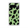 Premium Square Case with Pixelsnap［ Cow - Green ］