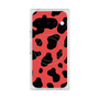 Premium Square Case with Pixelsnap［ Cow - Red ］