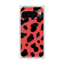 Premium Square Case with Pixelsnap［ Cow - Red ］