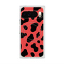 Premium Square Case with Pixelsnap［ Cow - Red ］