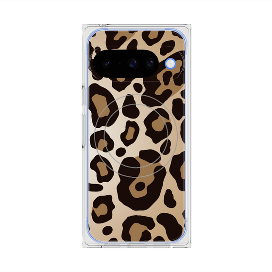 Premium Square Case with Pixelsnap［ Leopard - Yellow ］