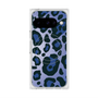 Premium Square Case with Pixelsnap［ Leopard - Blue ］