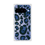 Premium Square Case with Pixelsnap［ Leopard - Blue ］