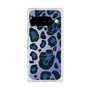Premium Square Case with Pixelsnap［ Leopard - Blue ］