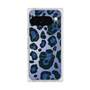 Premium Square Case with Pixelsnap［ Leopard - Blue ］