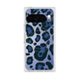 Premium Square Case with Pixelsnap［ Leopard - Blue ］