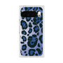 Premium Square Case with Pixelsnap［ Leopard - Blue ］