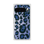 Premium Square Case with Pixelsnap［ Leopard - Blue ］