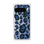 Premium Square Case with Pixelsnap［ Leopard - Blue ］
