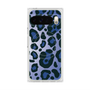 Premium Square Case with Pixelsnap［ Leopard - Blue ］