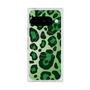 Premium Square Case with Pixelsnap［ Leopard - Green ］