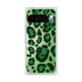 Premium Square Case with Pixelsnap［ Leopard - Green ］