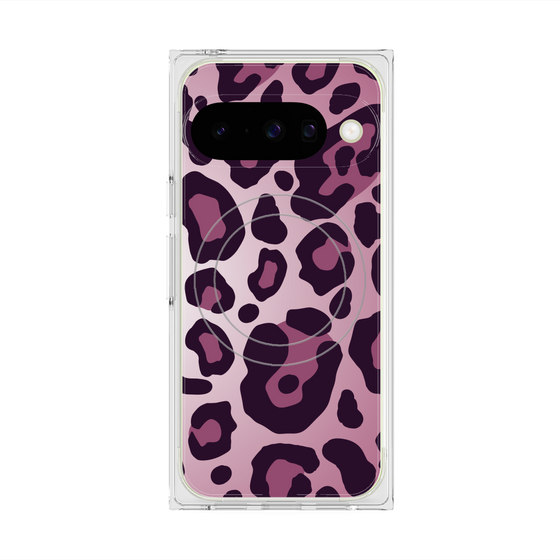 Premium Square Case with Pixelsnap［ Leopard - Pink ］