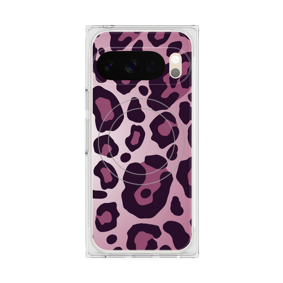 Premium Square Case with Pixelsnap［ Leopard - Pink ］