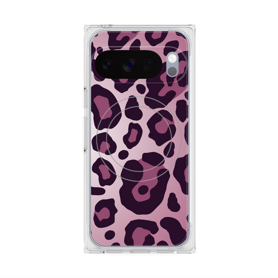 Premium Square Case with Pixelsnap［ Leopard - Pink ］