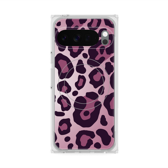 Premium Square Case with Pixelsnap［ Leopard - Pink ］