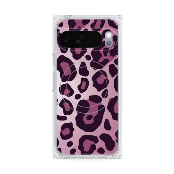 Premium Square Case with Pixelsnap［ Leopard - Pink ］