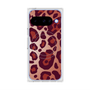 Premium Square Case with Pixelsnap［ Leopard - Red ］