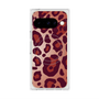 Premium Square Case with Pixelsnap［ Leopard - Red ］